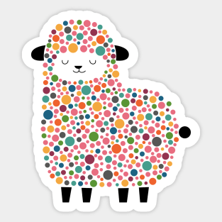 Bubble Sheep Sticker